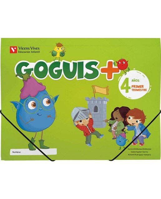 GOGUIS PLUS P4 CARPETA 1 TRIMESTRE  (Tapa blanda) 1