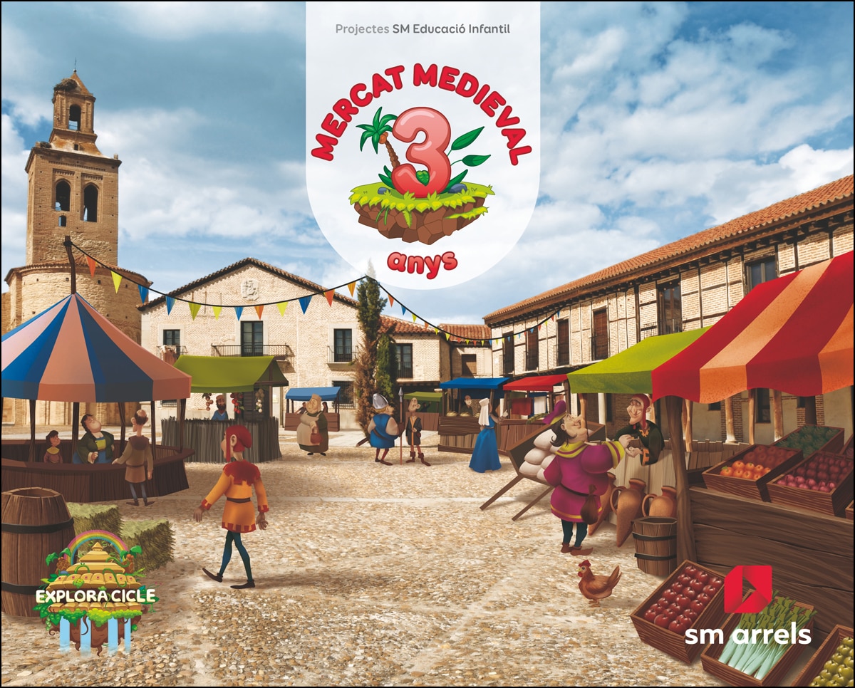 Imagen 0 de Mercat Medieval (Nivel 1). Explora (Tapa dura)