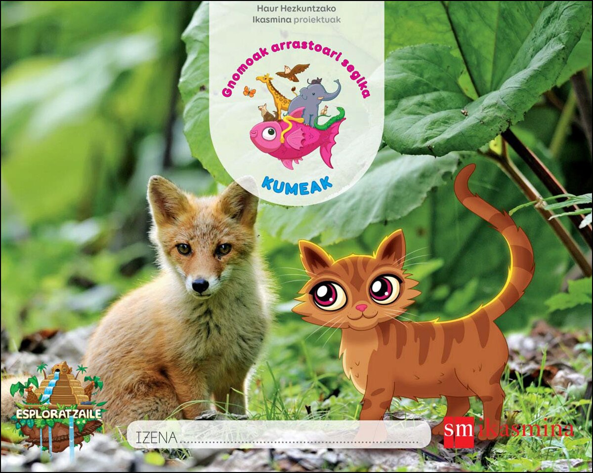 Portada de Kumeak (Gnomoa k ar ras toar i segika Nivel 1) Esploratzaile