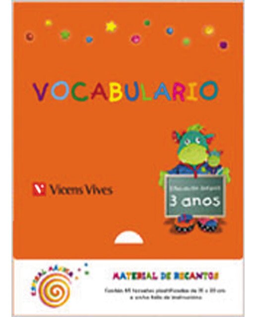 Espiral Maxica 3-4 Anos. Vocabulario  (Tapa blanda) 1