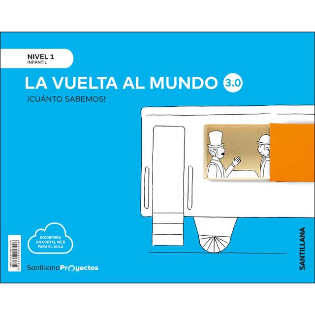 Imagen 0 de CUANTO SABEMOS NIVEL 1 LA VUELTA AL MUNDO 3.0 (Tapa blanda)