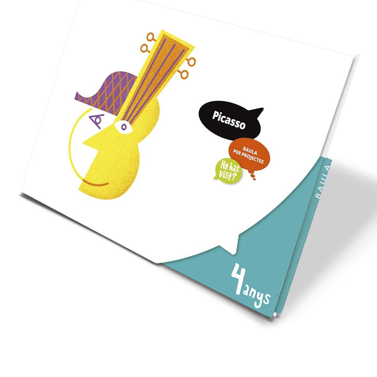 Carpeta de l'alumne Picasso 4 anys - Ho has vist? - Infantil