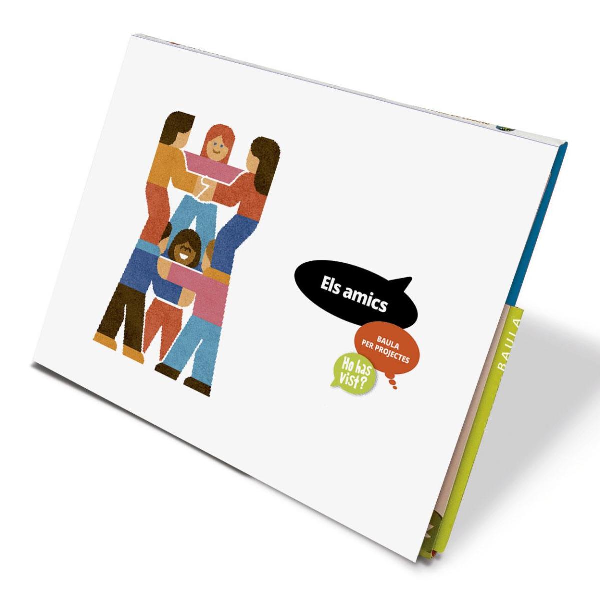 Carpeta de l'alumne Els amics - Ho has vist? - Infantil