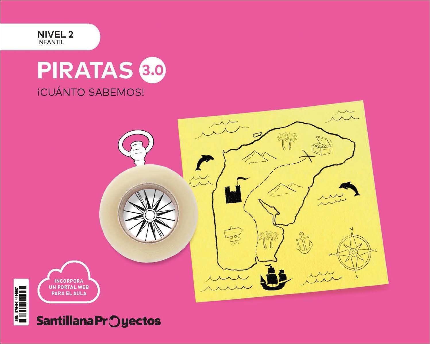 CUANTO SABEMOS NIVEL 2 LOS PIRATAS 3.0  (Tapa blanda) 1
