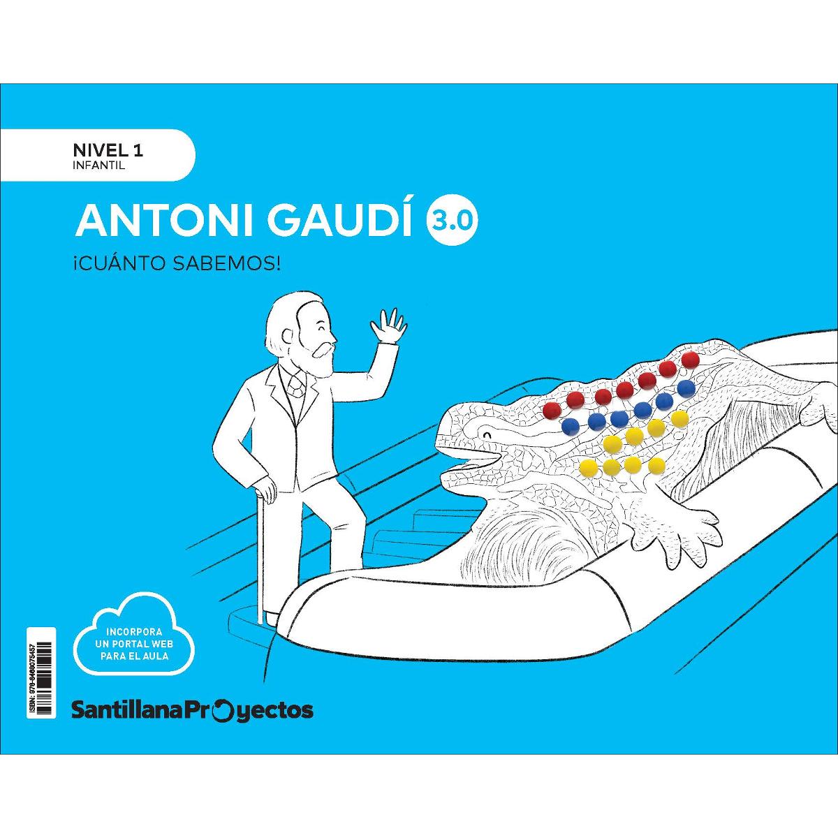 CUANTO SABEMOS NIVEL 1 GAUDI 3.0  (Tapa blanda) 1