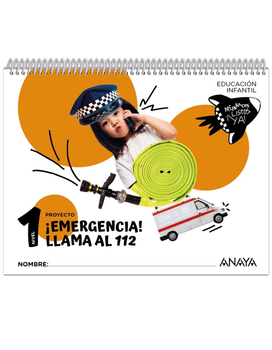 Imagen 0 de ¡Emergencia! ¡Llama al 112!. Nivel 1  (Tapa blanda)