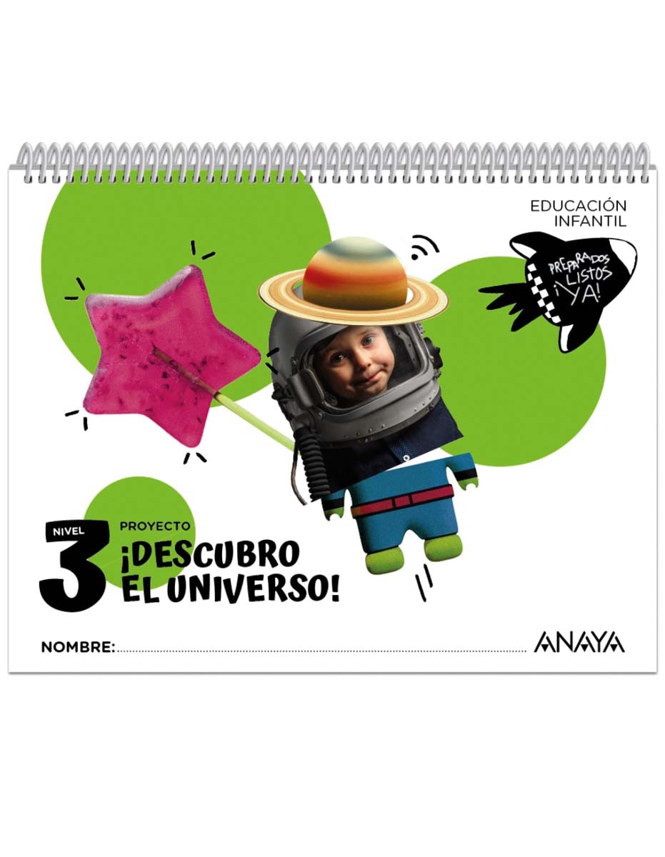 Imagen 0 de ¡Descubro el universo!. Nivel 3  (Tapa blanda)