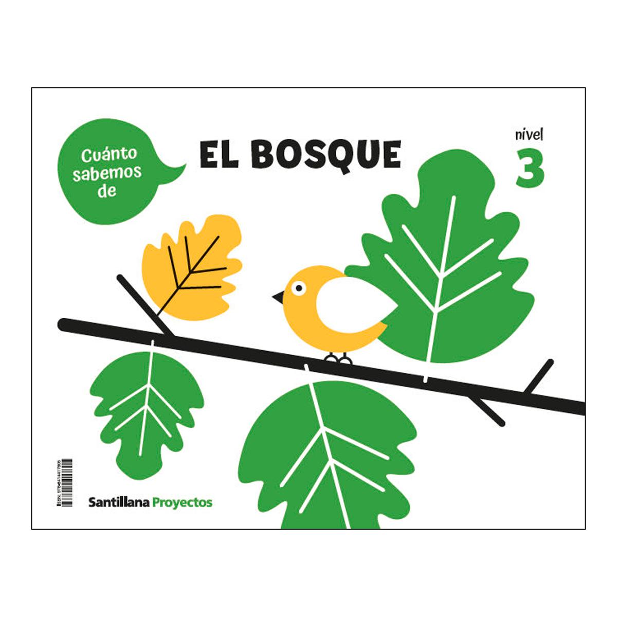 Imagen 1 de CUANTO SABEMOS NIVEL 3 EL BOSQUE  (Tapa blanda)