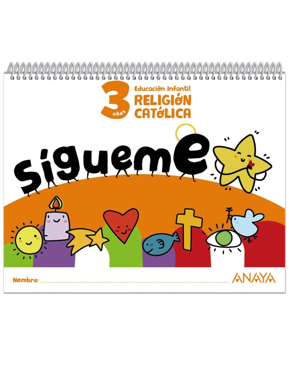 Imagen 0 de ¡Sígueme!. Religión católica. 3 años  (Tapa blanda)