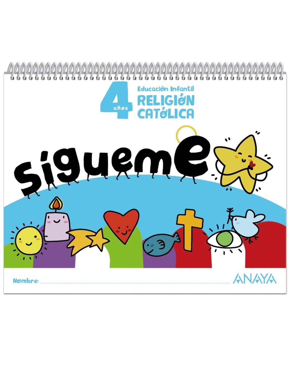 Imagen 0 de ¡Sígueme!. Religión católica. 4 años  (Tapa blanda)