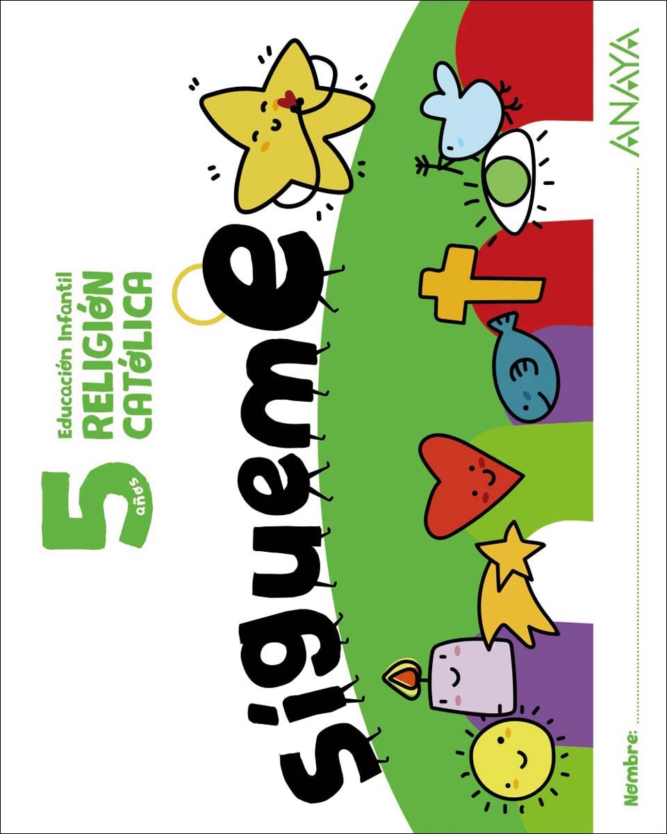 Imagen 0 de ¡Sígueme!. Religión católica. 5 años  (Tapa blanda)