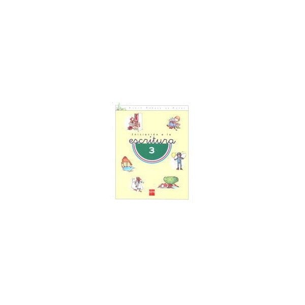 Iniciación a la escritura 3 y 4. Nuevo parque de papel (Tapa blanda) 1
