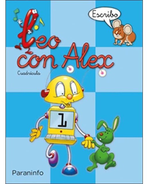 Leo con Alex. Escritura 1. Cuadrícula (Educación Infantil) 1