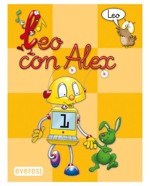 Leo con Alex. Lectura 1 (Educación Infantil) (Tapa blanda) 1