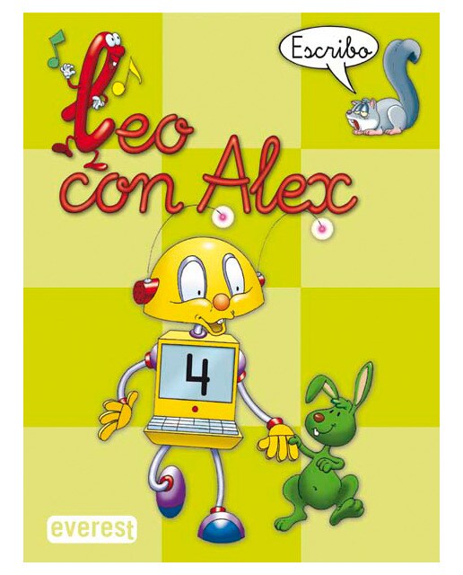 Imagen 0 de Leo con Alex. Escritura 4. Pauta (Educación Infantil)