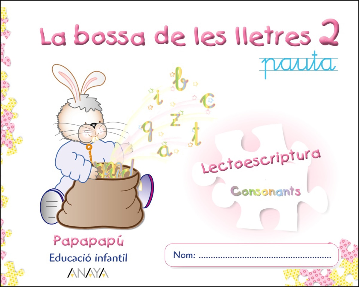 La bossa de les lletres 2. Lectoescriptura