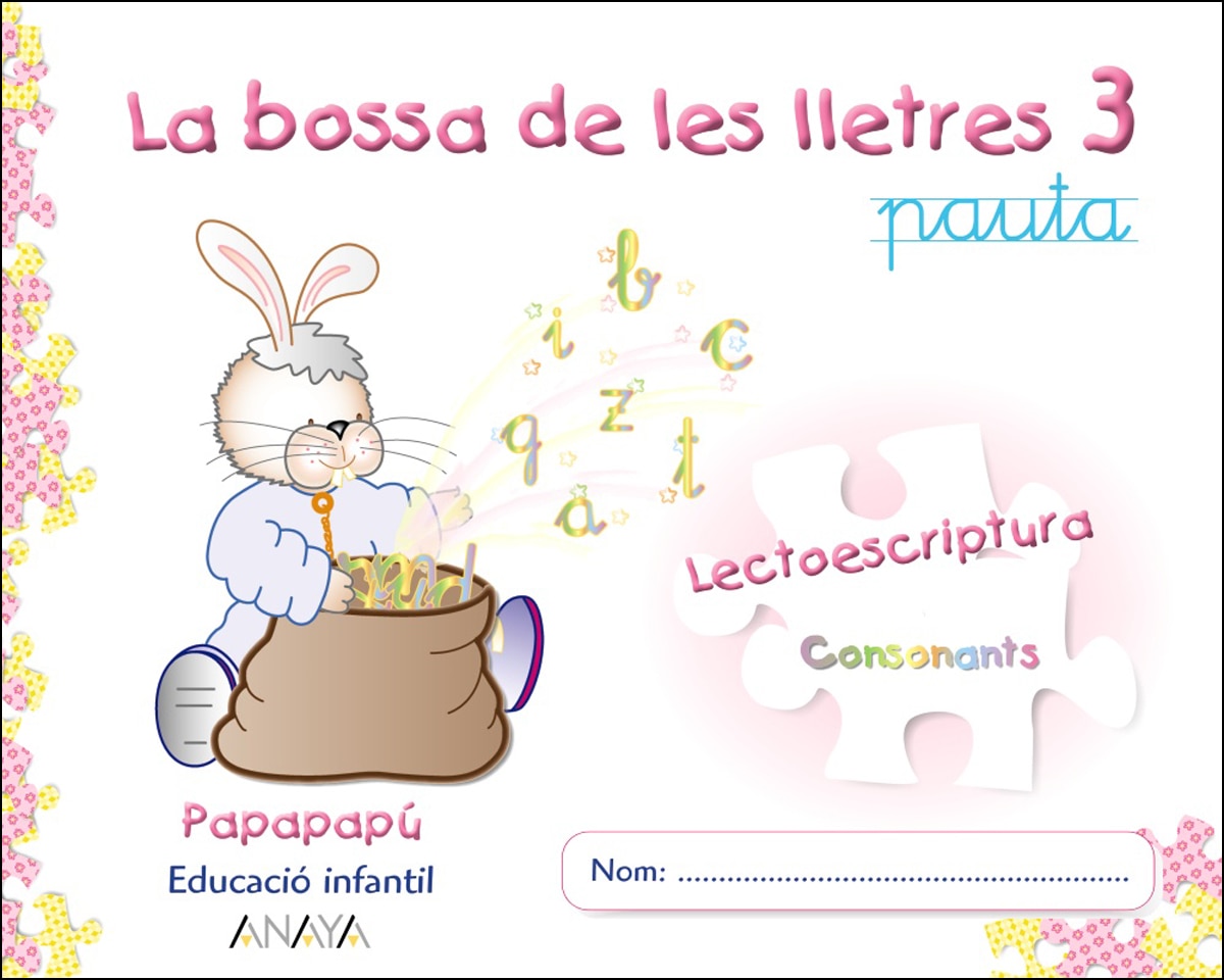 La bossa de les lletres 3. Lectoescriptura