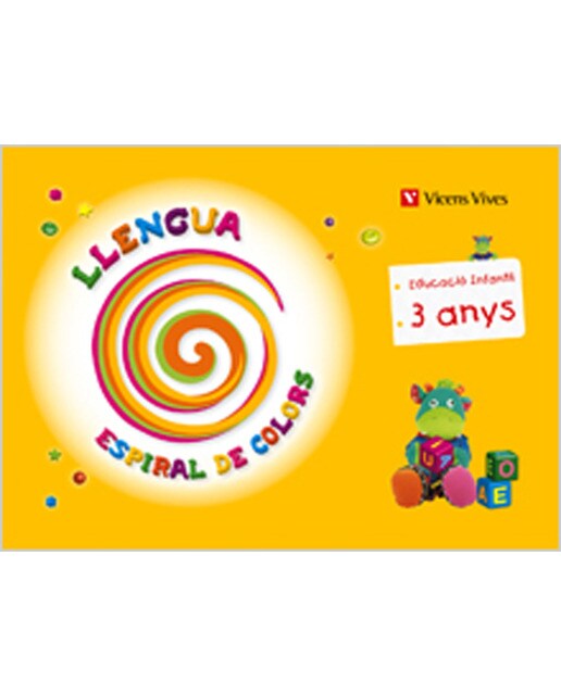 Espiral De Colors Llengua 3-4 Anys  (Tapa dura) 1