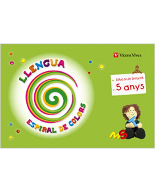 Espiral De Colors Llengua 5-6 Anys  (Tapa dura) 1