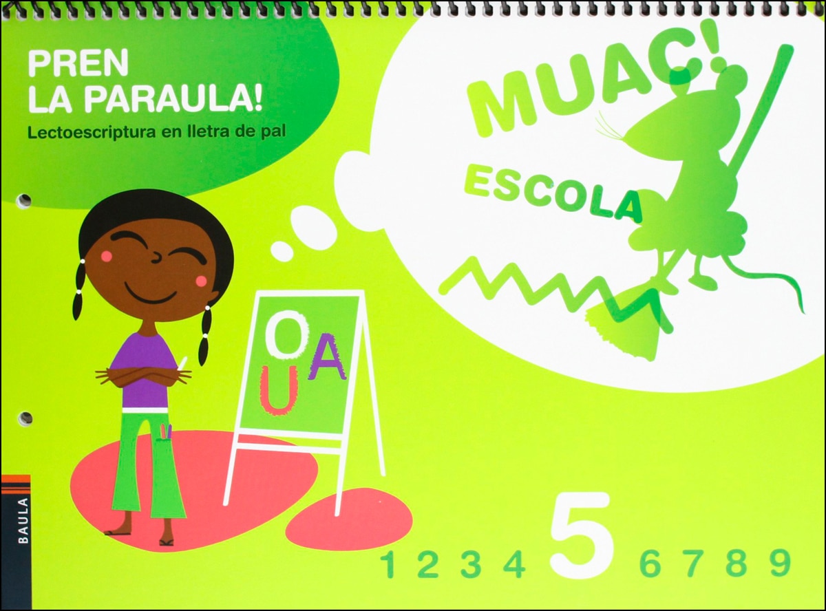 Quadern Lectoescriptura nº 5 Pren la paraula! Ed.Infantil