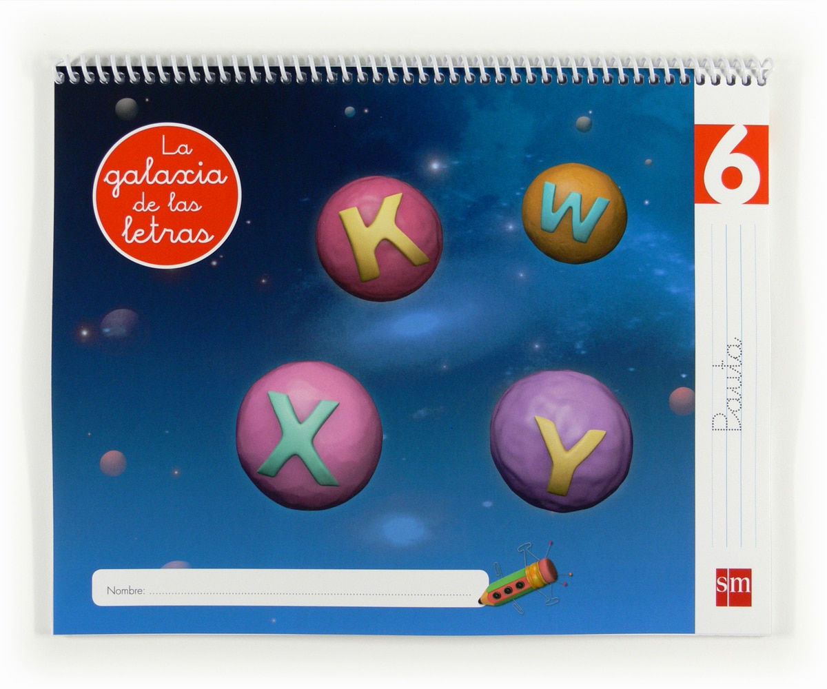Imagen 0 de Lectoescritura 6, Pauta. La galaxia de las letras