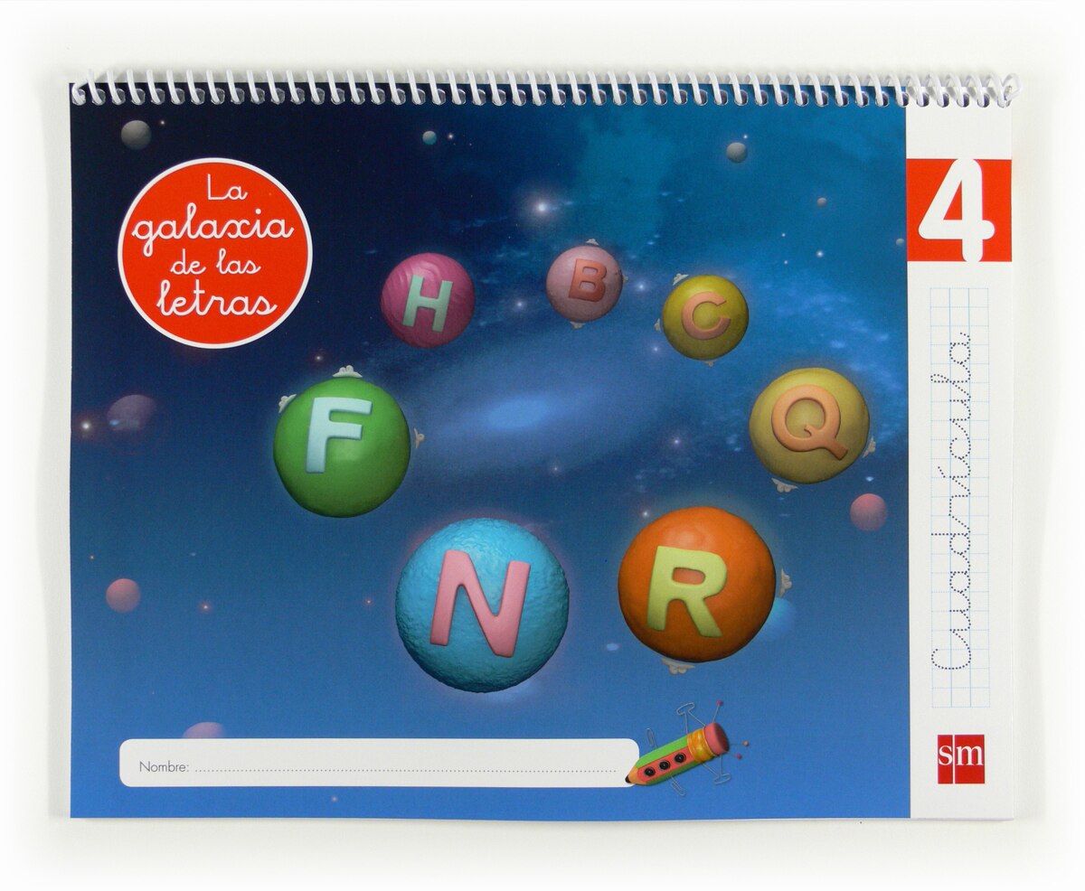 Imagen 0 de Lectoescritura 4, Cuadrícula. La galaxia de las letras