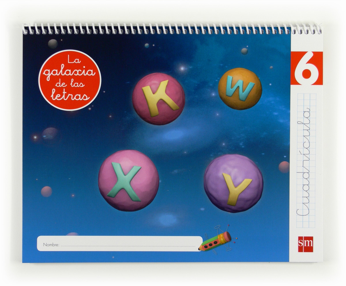 Imagen 0 de Lectoescritura 6, Cuadrícula. La galaxia de las letras