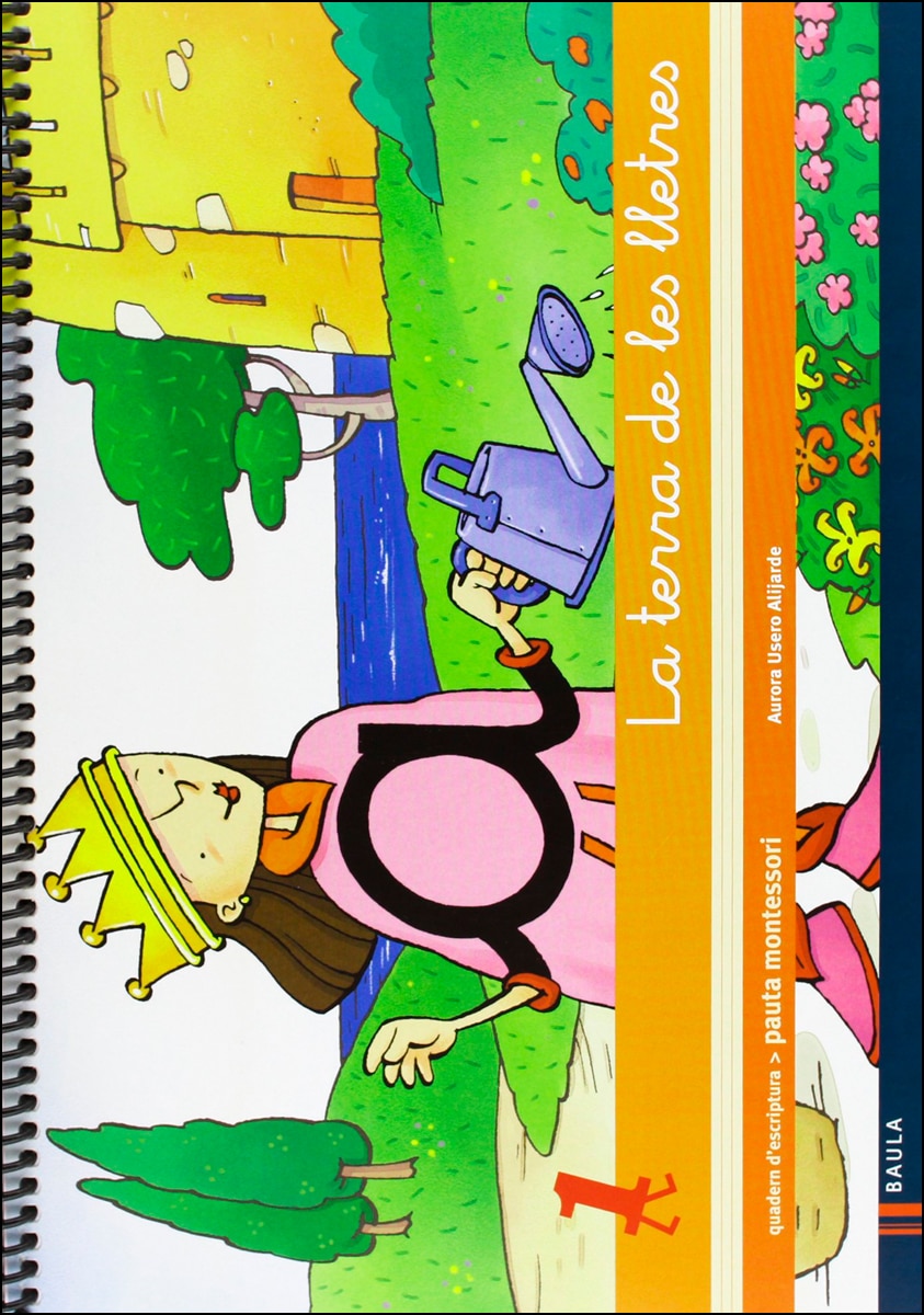 Quadern d'escriptura 1 Infantil La terra de les lletres