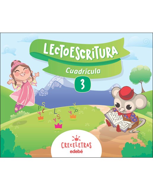 Imagen 0 de CRECELETRAS LECTOESCRITURA 3 CUADRÍCULA