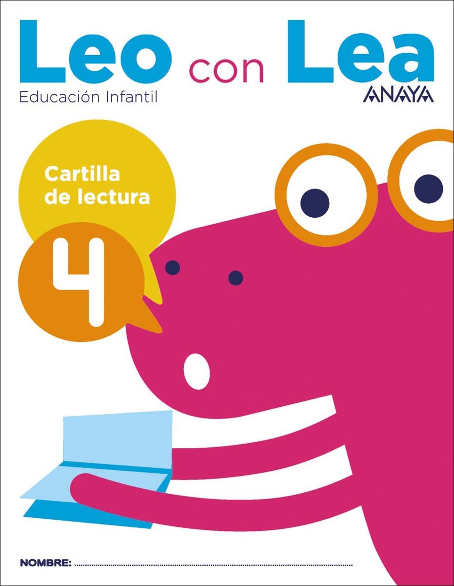 Leo con Lea. Cartilla de lectura 4. (Tapa blanda) 1