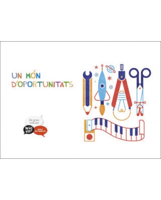 Imagen 0 de Carpeta alumne De gran vull ser - Ho has vist? - Infantil