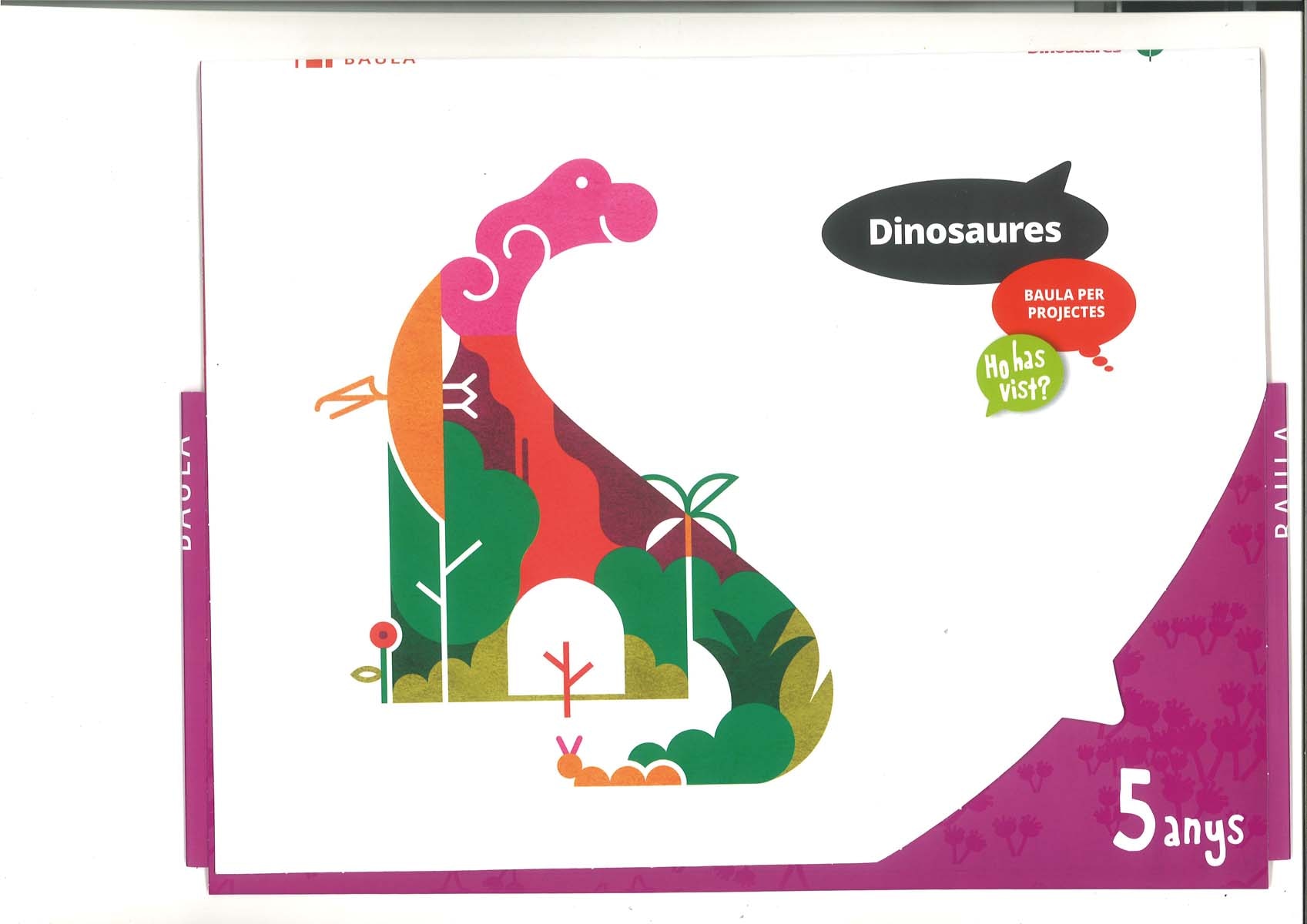 Carpeta de l'alumne Dinosaures 5 anys - Ho has vist? - Infantil