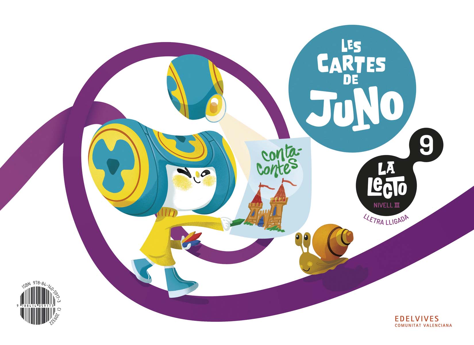 La Lecto - Nivell III: Les cartes de Juno. Quadern 9: Lletra lligada