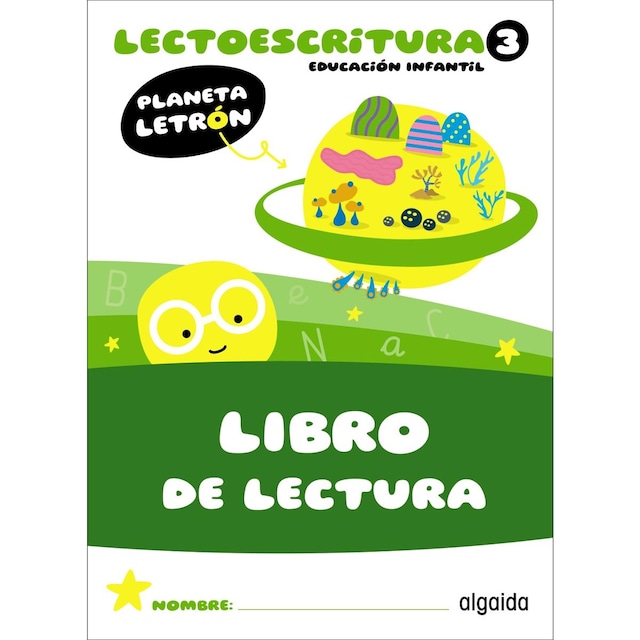 Imagen 0 de Planeta Letrón. Lectoescritura. Nivel 3. Libro de lectura