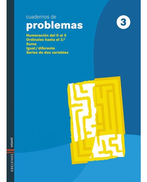 Imagen 0 de Cuadernos de problemas 3 (Infantil)  (Tapa blanda)