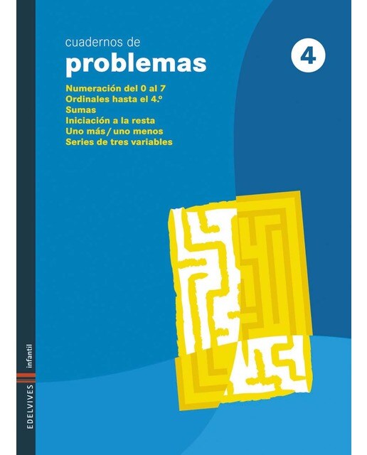 Imagen 0 de Cuadernos de problemas 4 (Infantil)  (Tapa blanda)