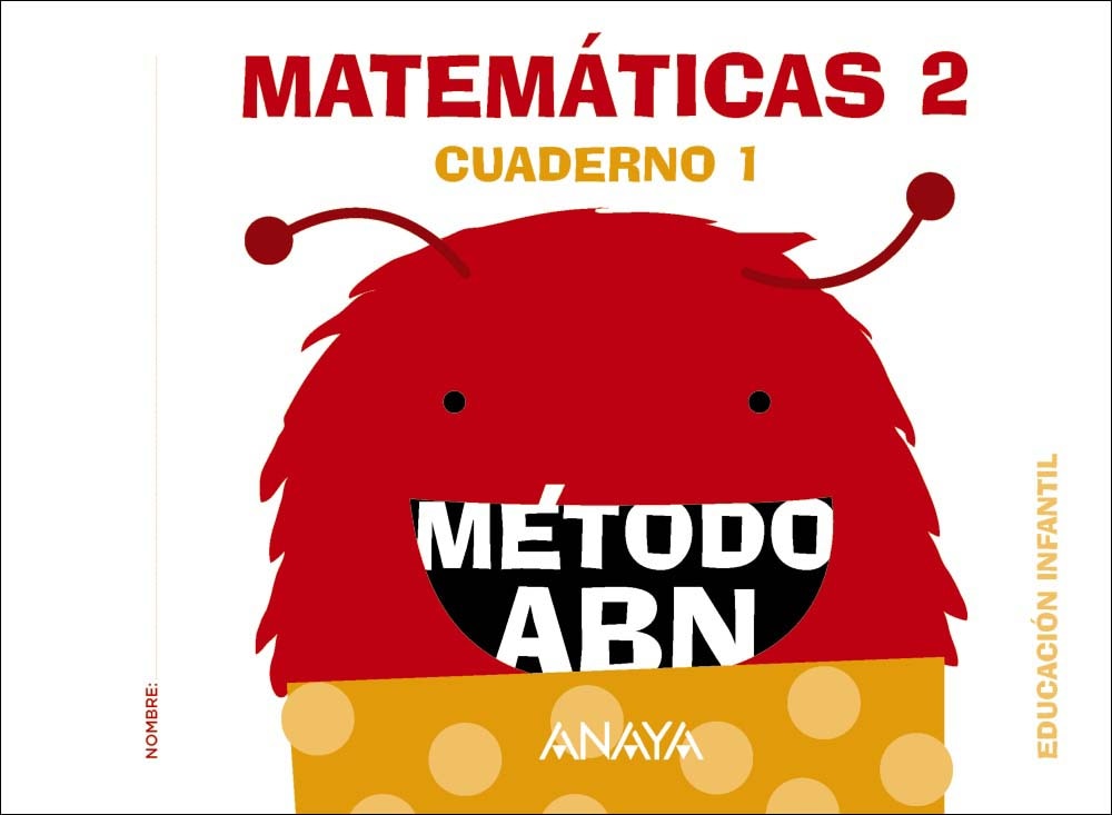 Matemáticas ABN. Nivel 2. Cuaderno 1. (Tapa blanda) 1