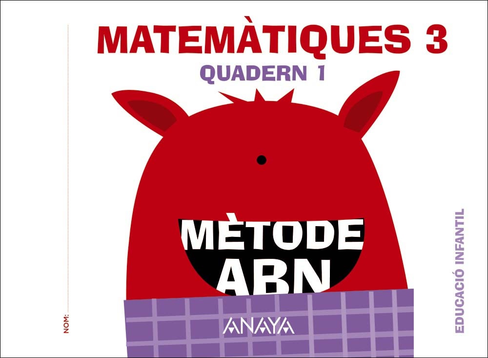 Matemàtiques ABN. Nivell 3. Quadern 1.