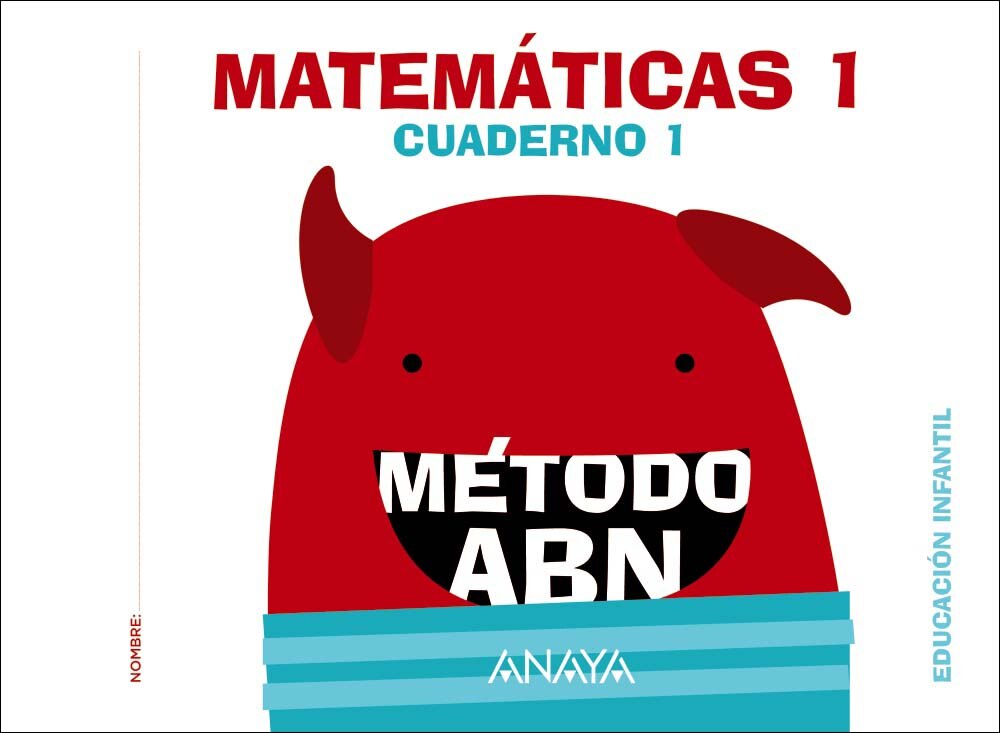 Imagen 0 de Matemáticas ABN. Nivel 1. Cuaderno 1.  (Tapa blanda)