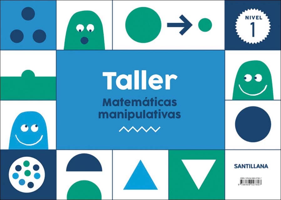 TALLER MATEMATICAS MANIPULATIVAS NIVEL 1  (Tapa blanda) 1