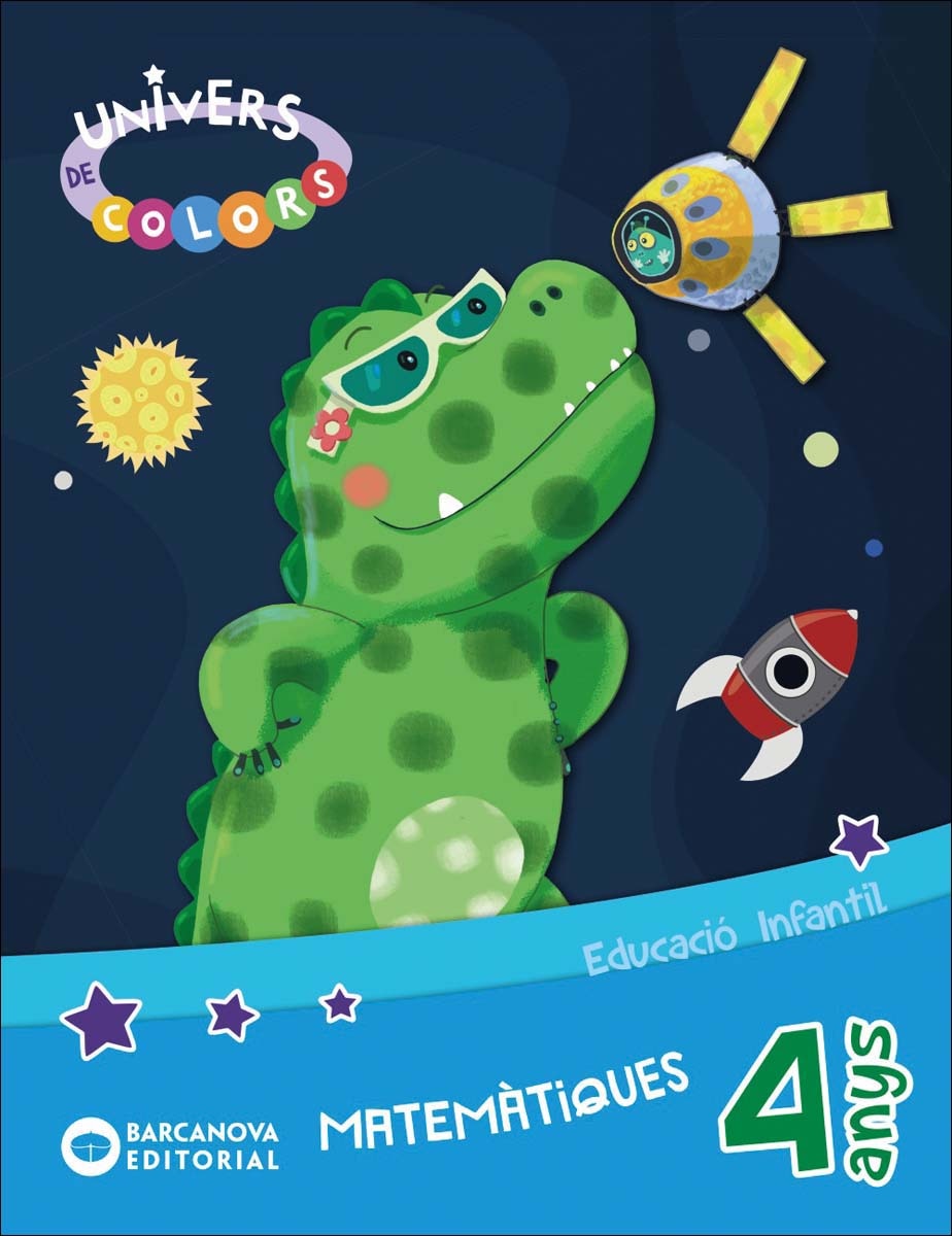 Univers de colors 4 anys. Matemàtiques. Carpeta de l'alumne