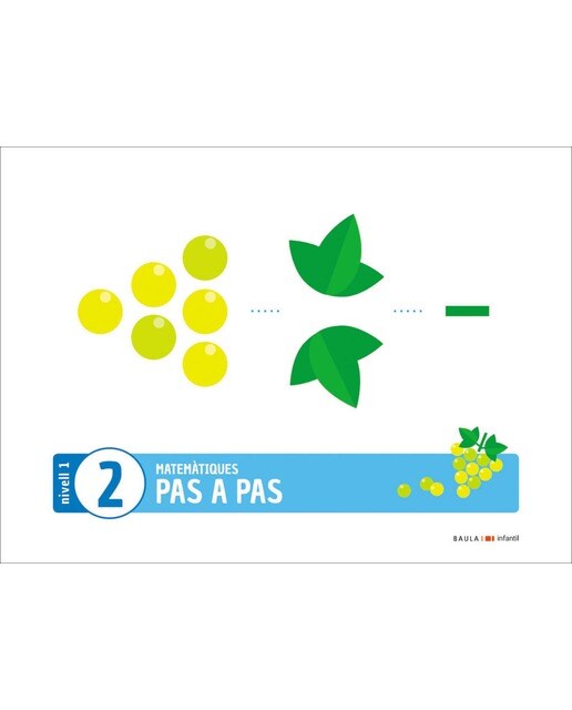 Matemàtiques Pas a pas Infantil Quadern 2 Nivell 1 (Tapa blanda) 1