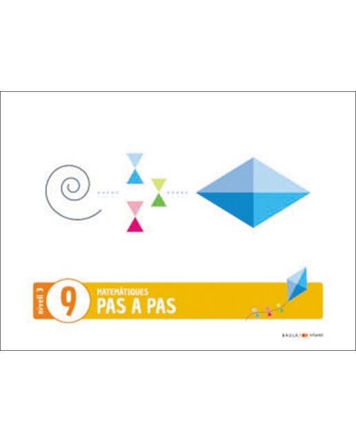 Matemàtiques Pas a pas Infantil Quadern 9 Nivell 3 (Tapa blanda) 1