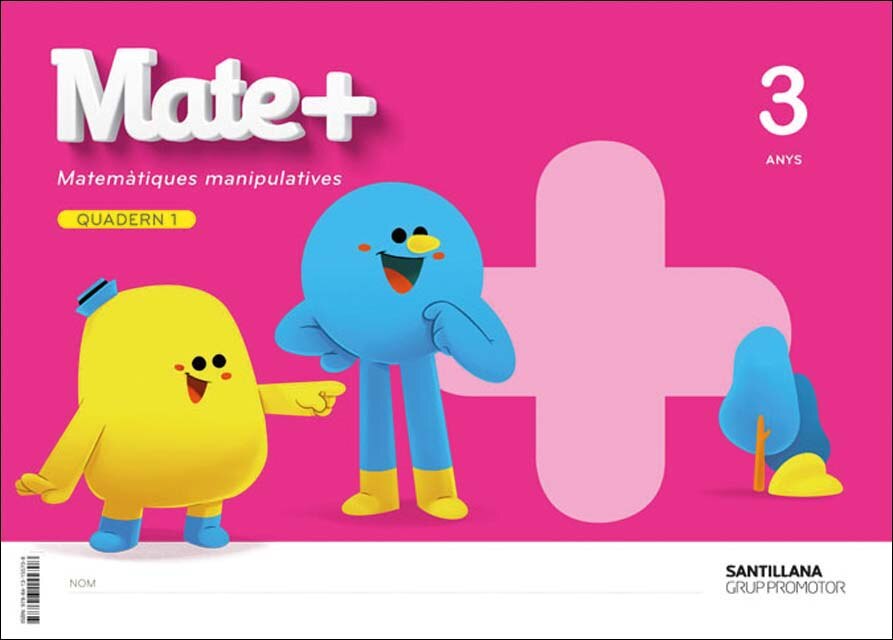 MATE + MATEMATIQUES MANIPULATIVES 3 ANYS (Tapa blanda) 1