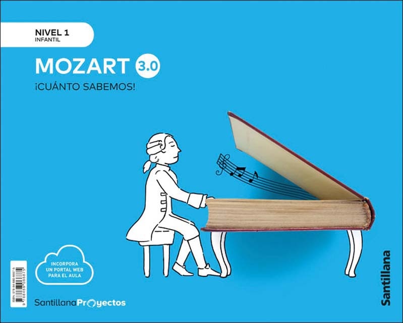 Imagen 1 de CUANTO SABEMOS NIVEL 1 MOZART 3.0  (Tapa blanda)