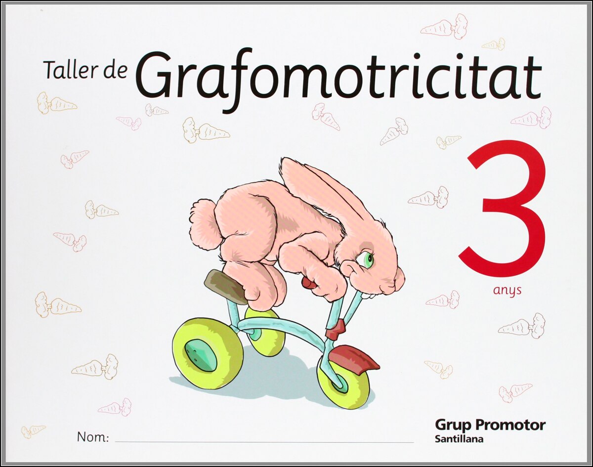TALLER DE GRAFOMOTRICITAT 3 ANYS  (Tapa blanda) 1