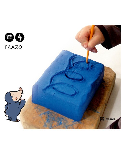 Cuaderno Trazo 4 años. Torbellinos