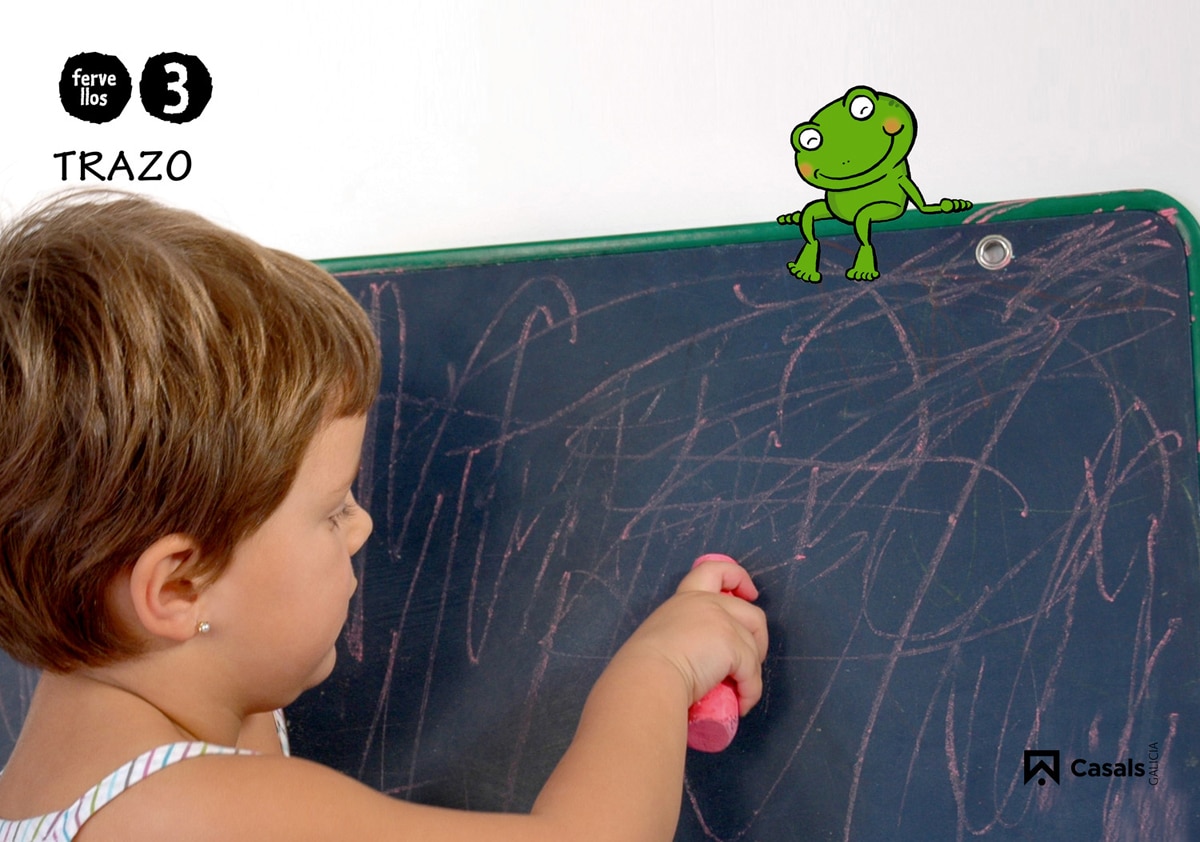 Cuaderno Trazo 3 anos. Fervellos