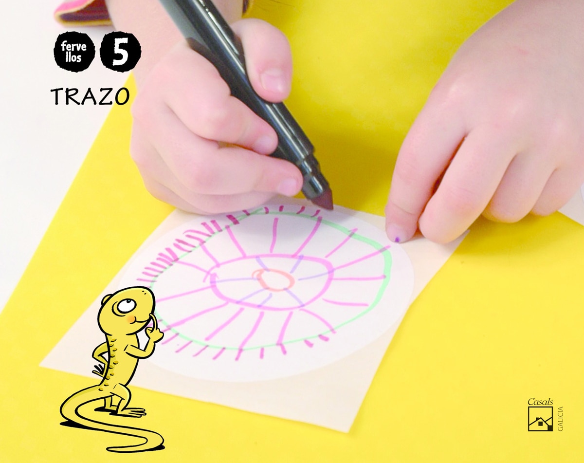 Cuaderno Trazo 5 anos. Fervellos