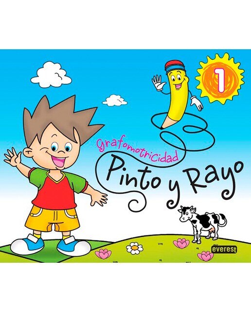 Pinto y Rayo, grafomotricidad, Educación Infantil. Cuaderno 1 1